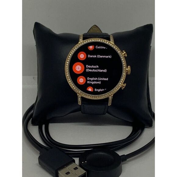 Fossil Gen 4 Authentic Digital Dial Smart Watch Custom Band FTW6011 QT508